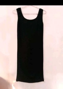 Black Bodycon Midi Dress
