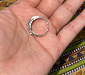 Beautiful 925 Silver Ring With Stones