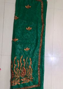 Sequin  Saree