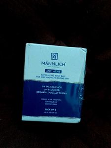 MANNLICH Anti Acne Soap Pack Of 2