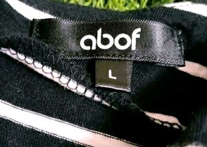Abof Black And White Dress