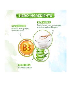 Mamaearth Rice Water Dewy Sunscreen SPF 50 PA++++