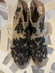 Embellished Ankle Boots