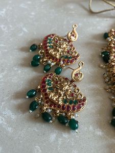 Temple Jewellery Combo Set