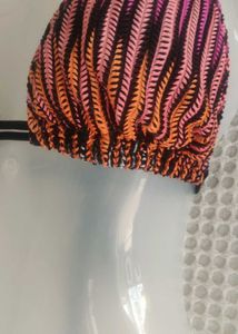 Patterned Bikini Top