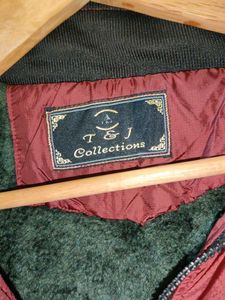 Maroon Padded Jacket upto XL XXL no flaws