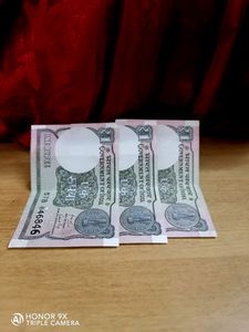 1 Rupee Note - 3 No.s