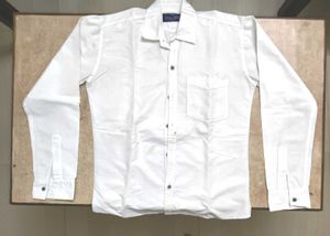 Men's White Casual Shirt