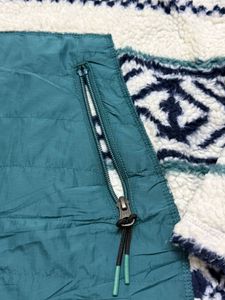 Patterned Fleece Pullover