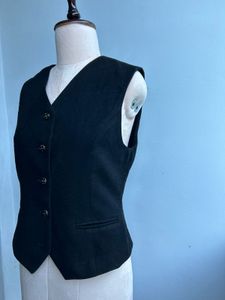 Classic Black Vest
