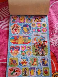 Pokemon Sticker Book New For Kids