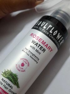 Soulflower Rosemary Water With Mint