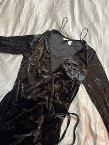 H&amp;M Velvet Dress