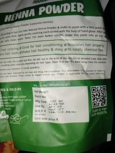 Havintha Natural Henna Powder for Hair Color | 100