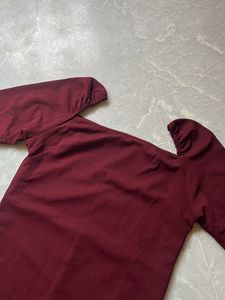 Bodycon Maroon Dress