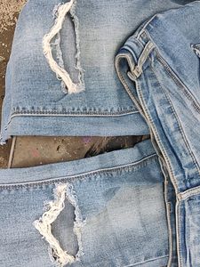 Distressed Jeans
