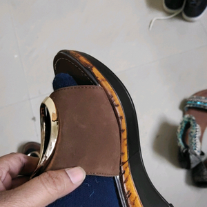 brown heel