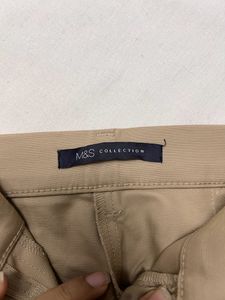 M&amp;S Coffee Colour Formal Trouser
