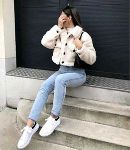 Cozy White Teddy Jacket