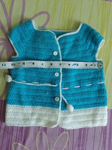 Cute Crocheted Baby Vest