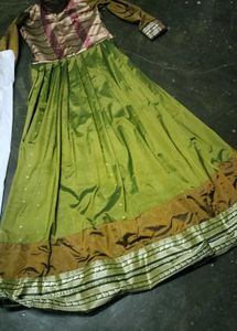 Women Silk Saree Gown Pant Skirt