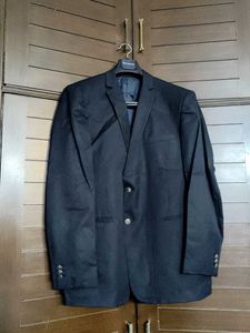 Peter England Men Blue Slimfit Formal Blazer