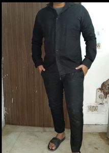 Black Trouser And T-shirt