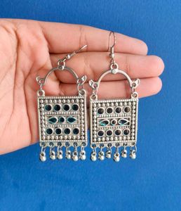 oxidised earrings Set