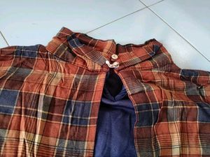 Checkered Stylish Top