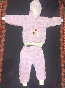 Cute Lilac Baby Outfit