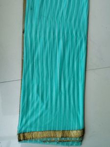 Festive Saree In Cyon Colour