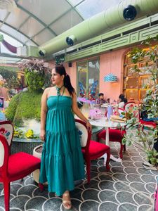 Tiered Maxi Dress - Bohemian Style