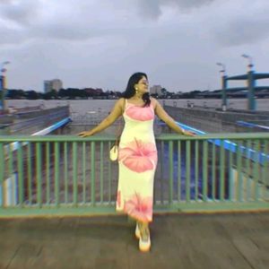 Floral Print Maxi Slip Dress