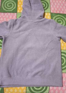 DAiSY women fleece printed hooded sweatshirt