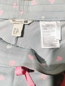 Heart Print Lounge Shorts