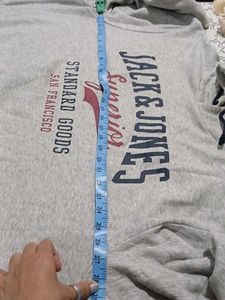 Jack &amp; Jones Grey Hoodie