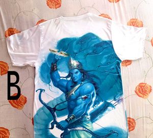 Lord Vishnu Print T-Shirt