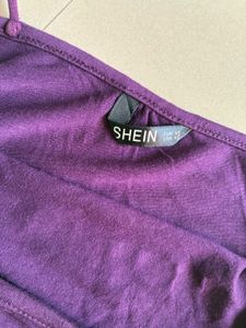 XS Purple Graphic Tank Top