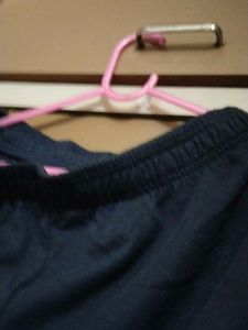 Comfy Solid Blue Track Pants