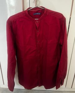 Burgundy Shirt