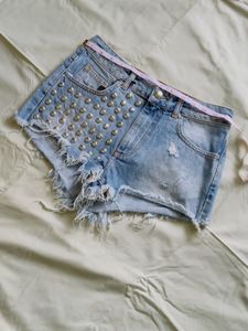 Trendy Denim Shorts
