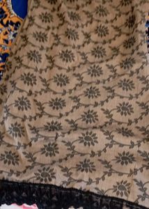 Black kurti stiched