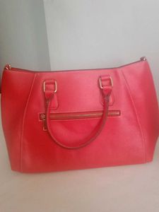Stylish Red Tote Bag