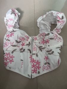 Floral Corset Top