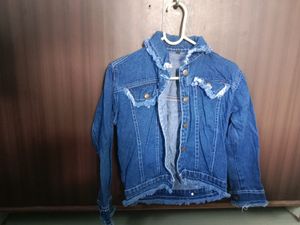 galaxy brand new denim jacket, cotton mix shade of
