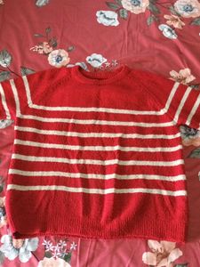 Striped Red Sweater