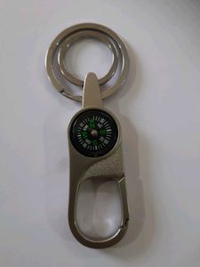 Compass Key Ring