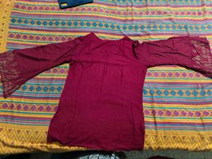 Maroon Top