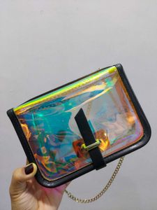 Miniso Holographic Sling Bag