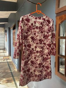 Floral Print Kurta short